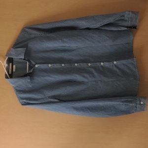 Classic Blue Stripe Van Heusen Button-up